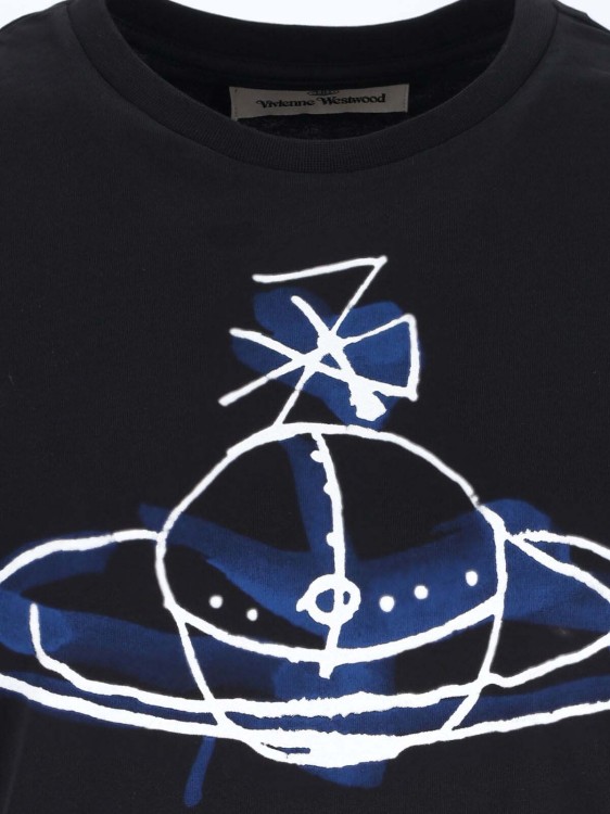Vivienne Westwood Classic Black T-Shirt With Iconic Orb