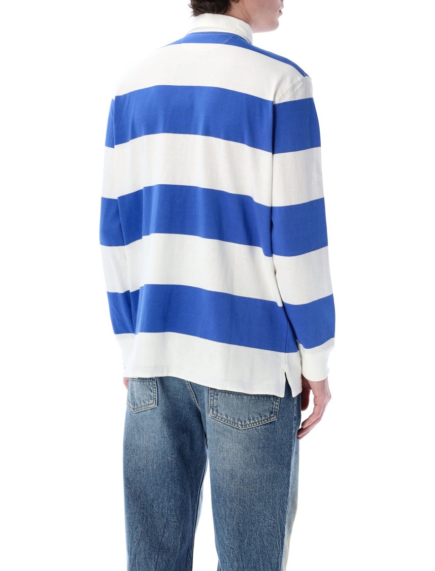 Polo Ralph Lauren The Iconic Rugby Shirt Polo Shirt In Blue