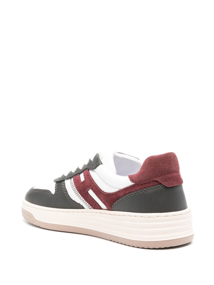 Hogan H630 Sneakers Contrasting Panels In Multicolor