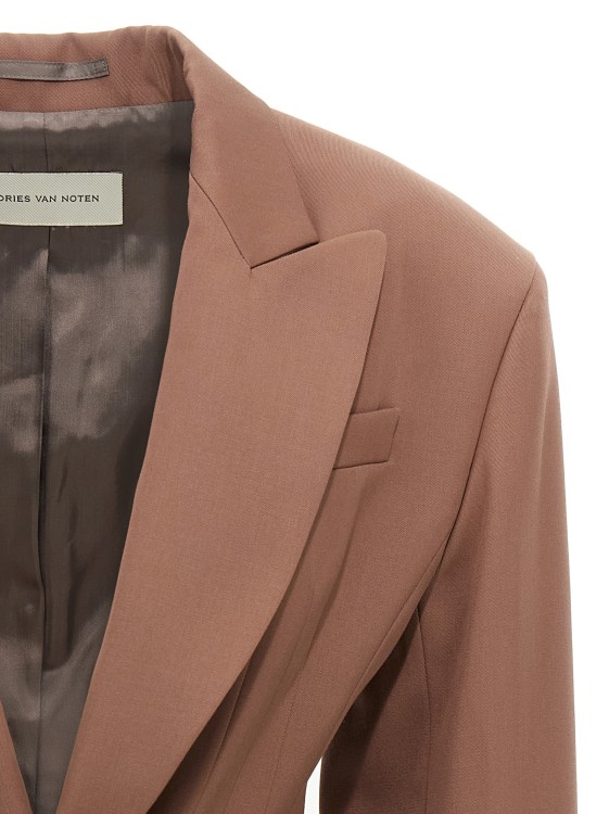 ジャケット DRIES VAN NOTEN 'Bohana' blazer Brown Dries Van Noten 'Bohana' Blazer in Brown | THE LIST