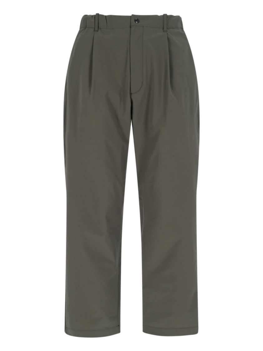 Shop Goldwin High-waisted Wide-leg Pants With Pleated Front