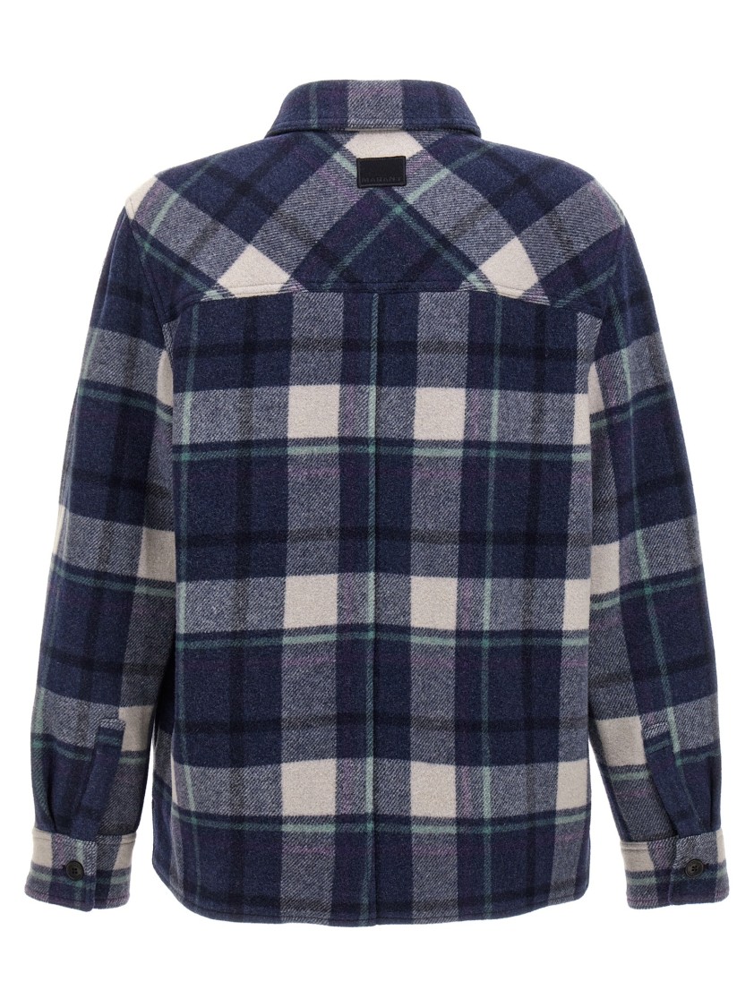 Isabel Marant Kevron Jacket In Blue