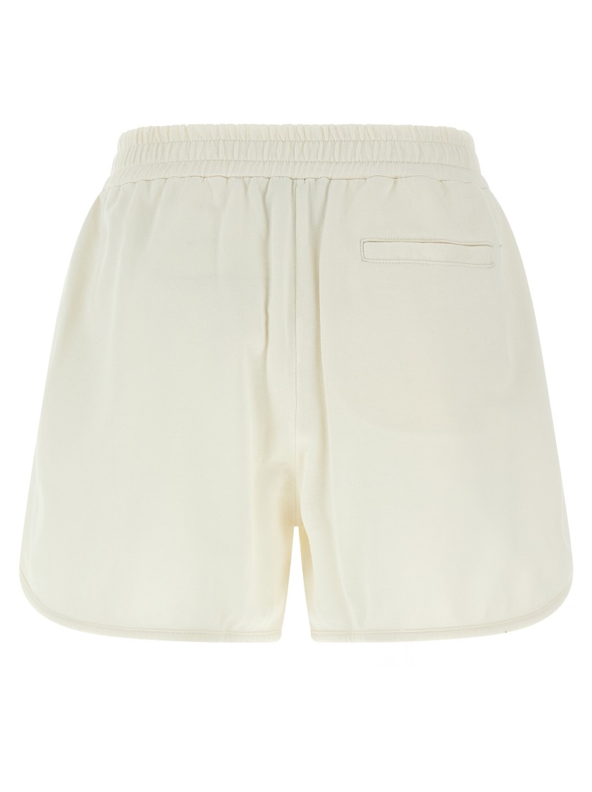 Brunello Cucinelli Sweatshirt Shorts In Neutral