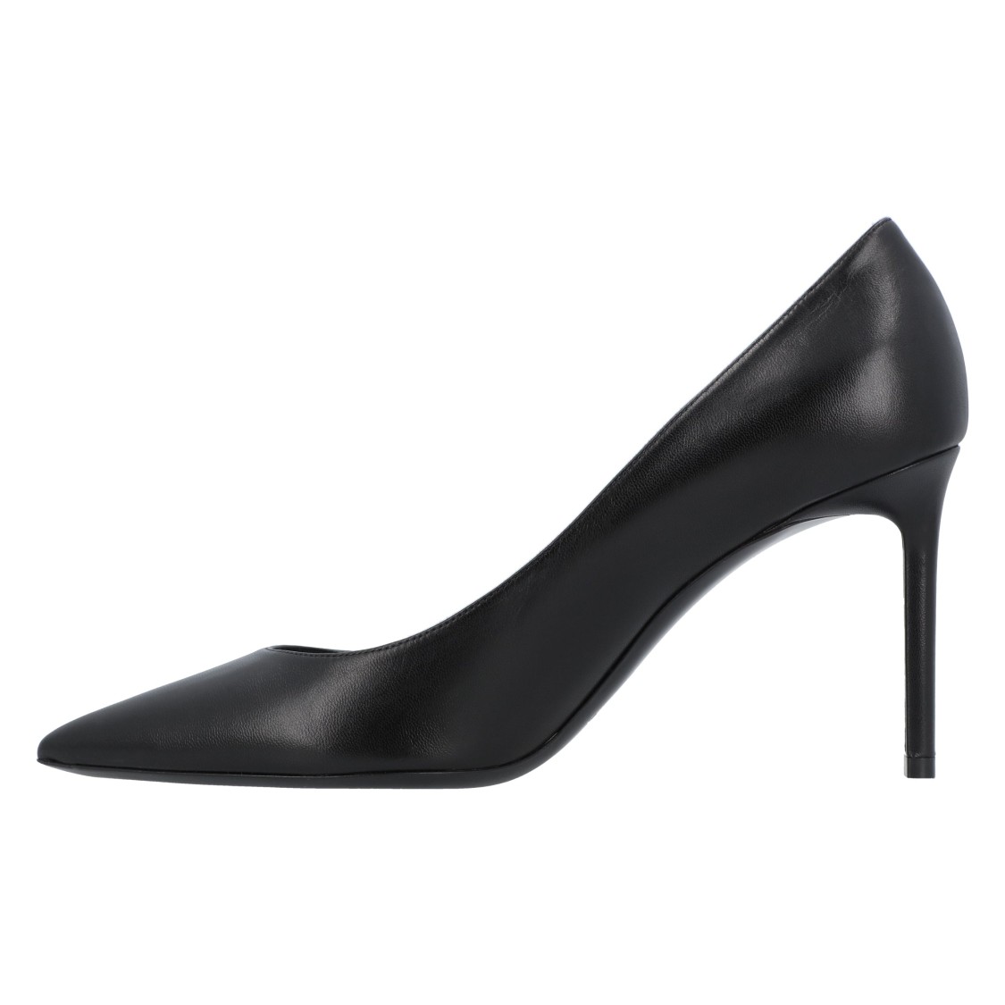 Saint Laurent Anja Pumps In Smooth Leather In Black