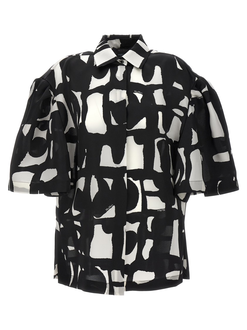 Max Mara 'carella' Shirt In Black