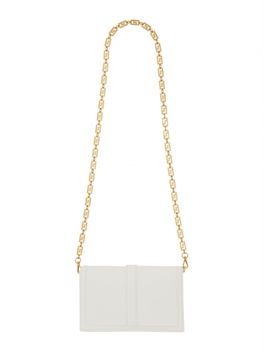 Versace Borsa Mini "greca Goddess" In White