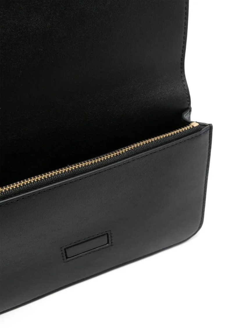 Ralph Lauren Lauren  Wallet On A Chain Large In Black