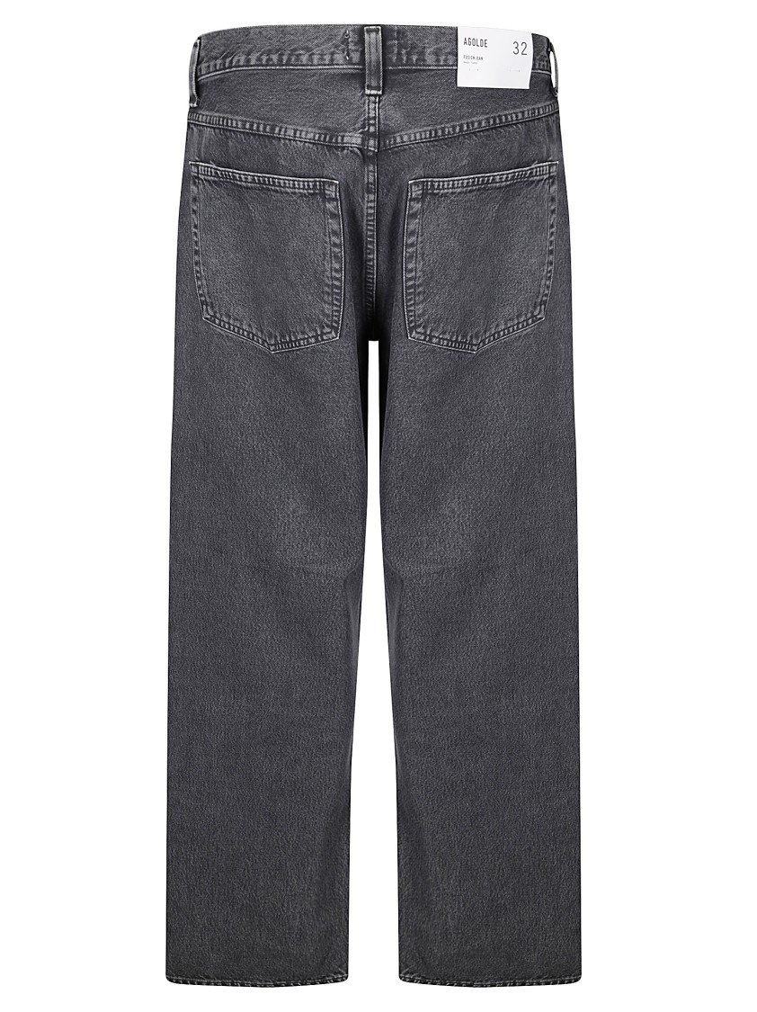 Agolde Fusion Jean In Division In Black