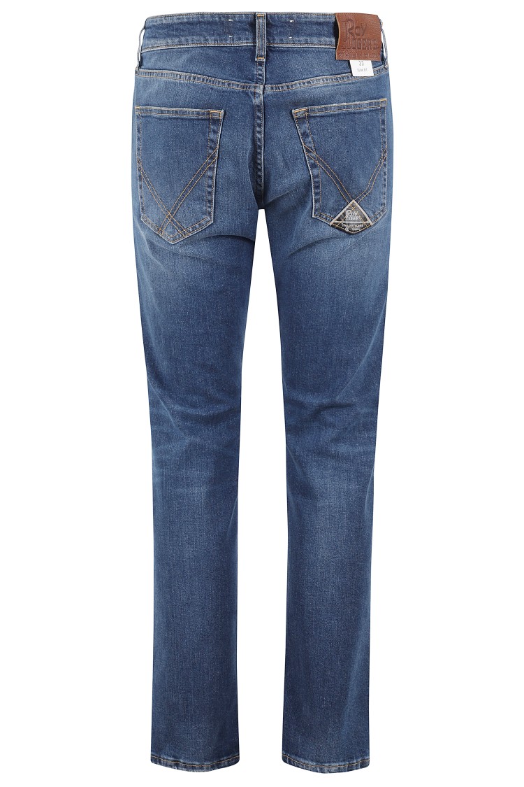 Roy Rogers 517 Man Denim Elastic Paul In Blue