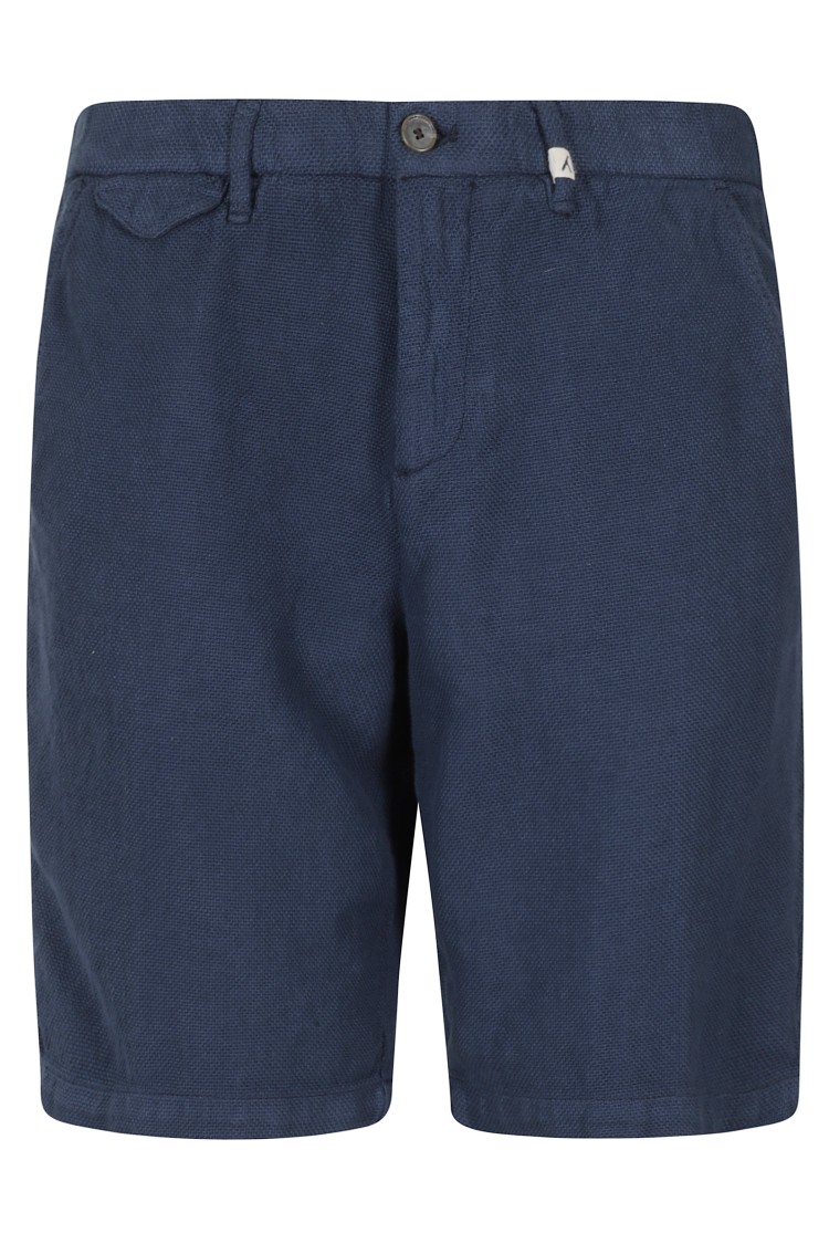 Myths Drawstring Elasticated-waist Shorts In Blue