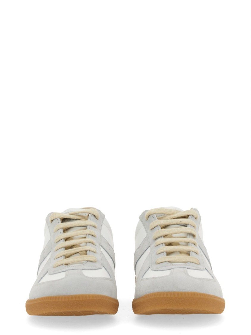 Shop Maison Margiela Sneaker "replica" In White
