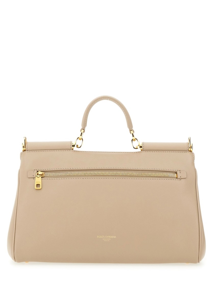 Dolce & Gabbana "my Sicily" Handbag In Neutral