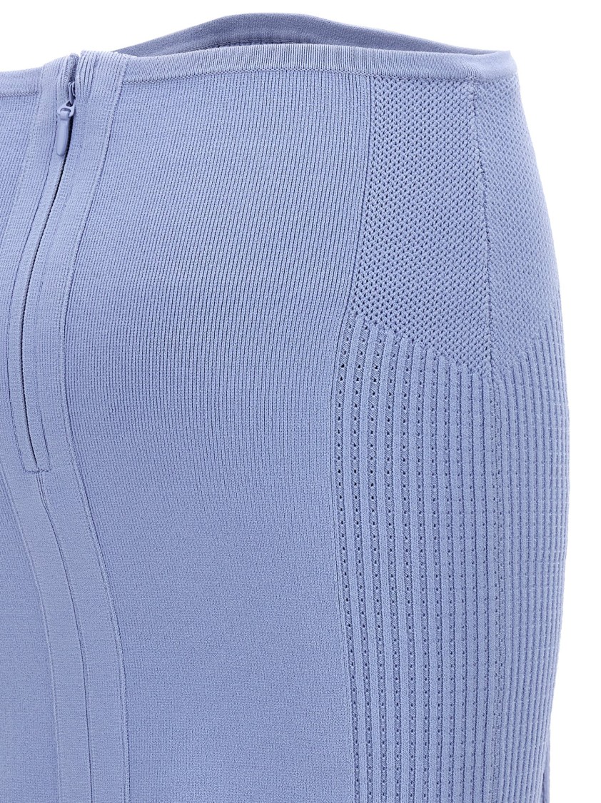 Herve Leger Hervé Léger 'mix' Skirt In Blue