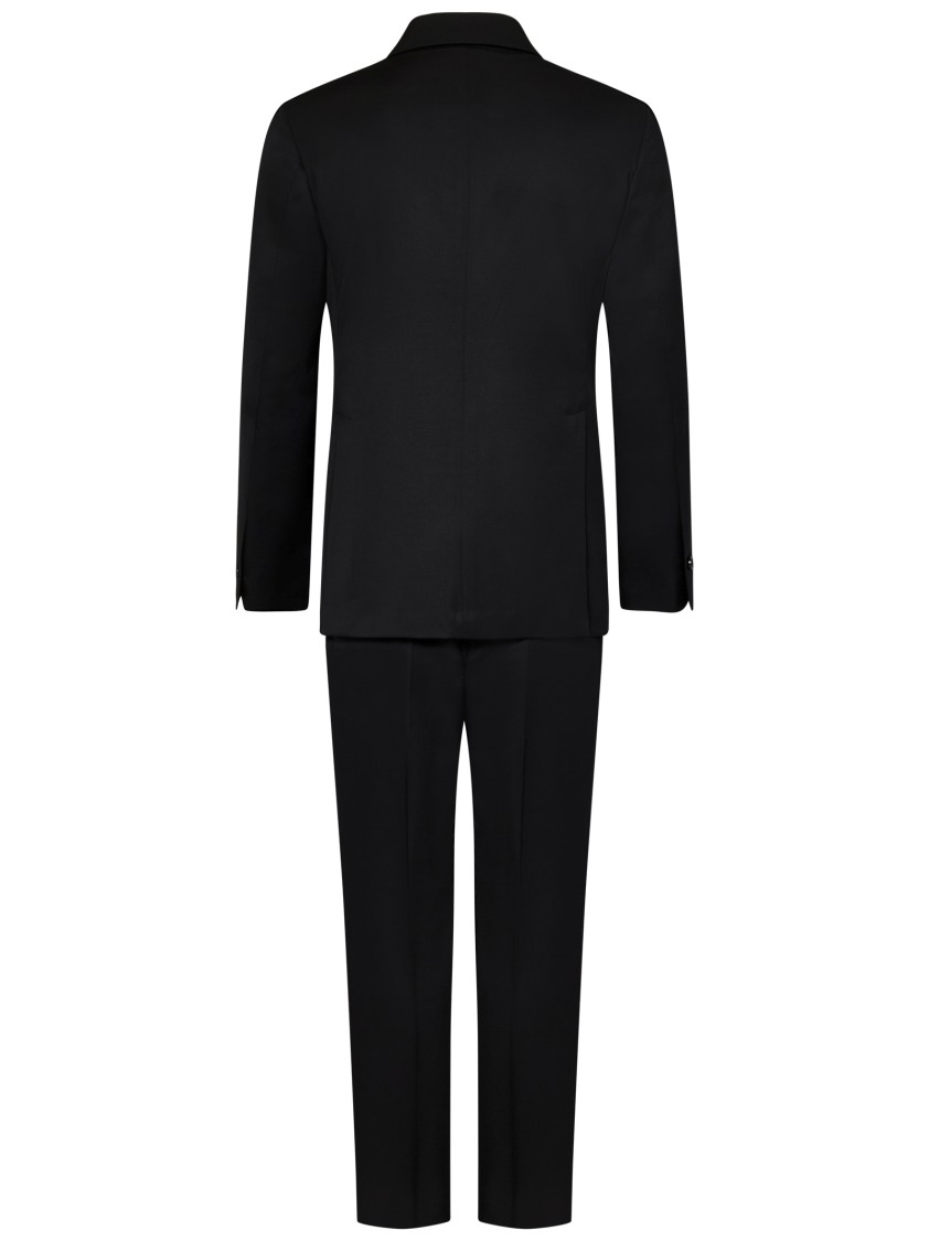 Franzese Collection Franzese Napoli James Bond Model Suit In Black