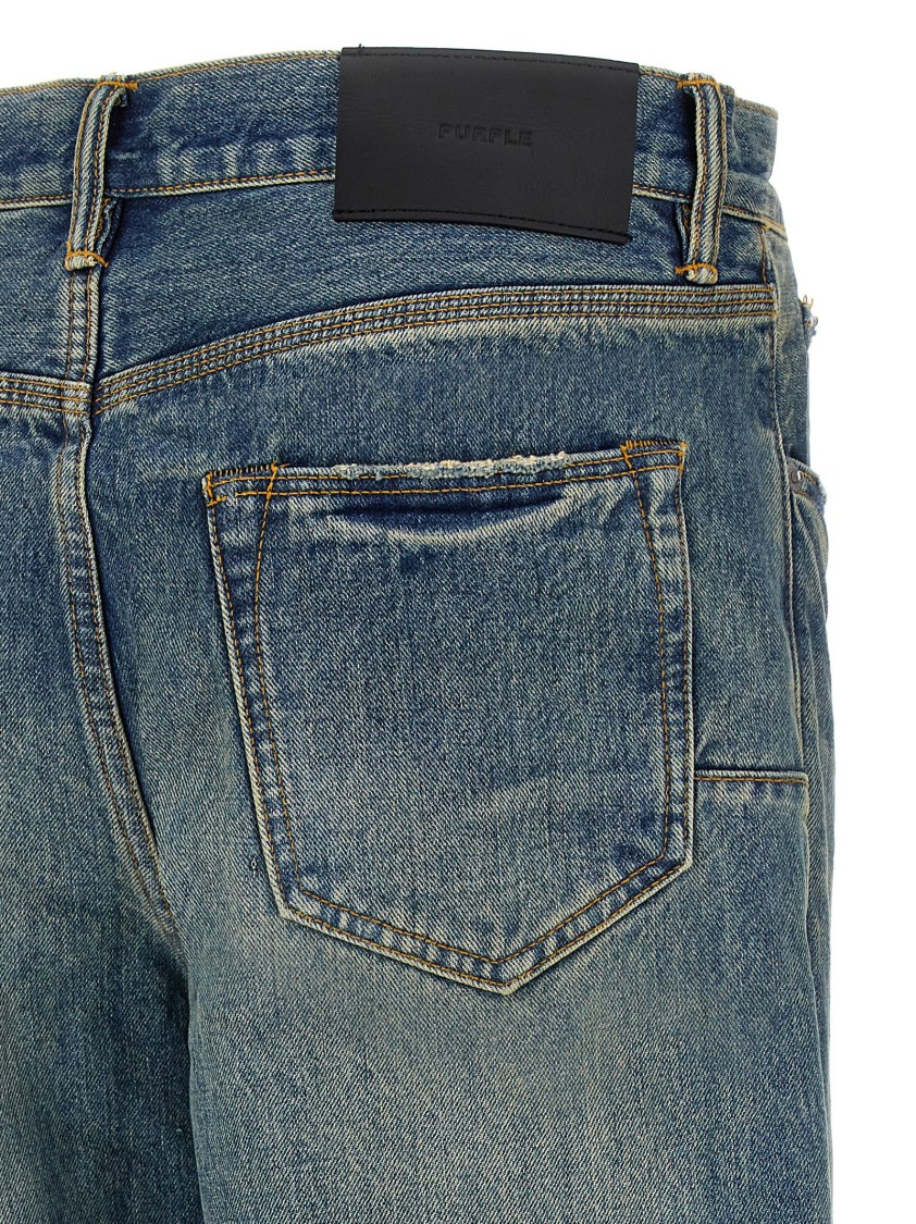 Purple 'p011 Hadley Vintage' Jeans In Blue