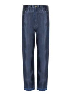 Elisabetta Franchi Oltremare Jumpsuit With Maxi Bow | THE LIST