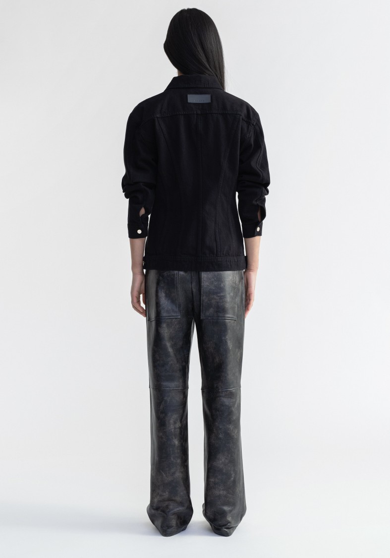 AERON AERON ROISIN - WAISTED DENIM JACKET 