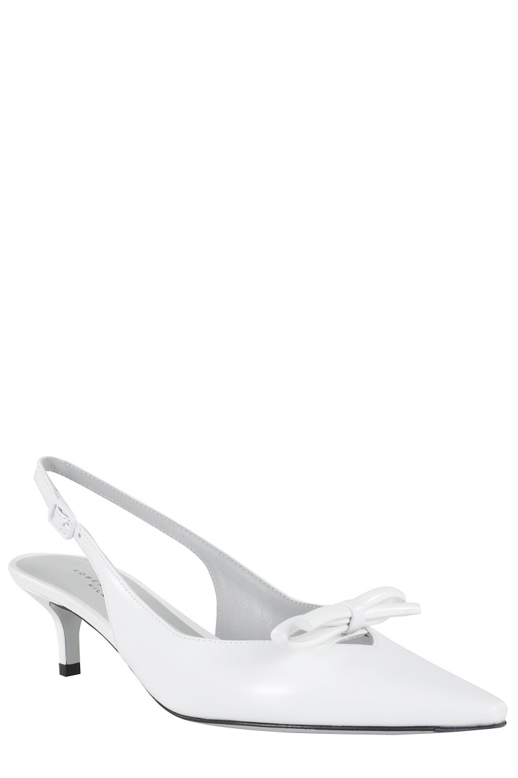 Shop Roberto Festa Senya Slingback In White