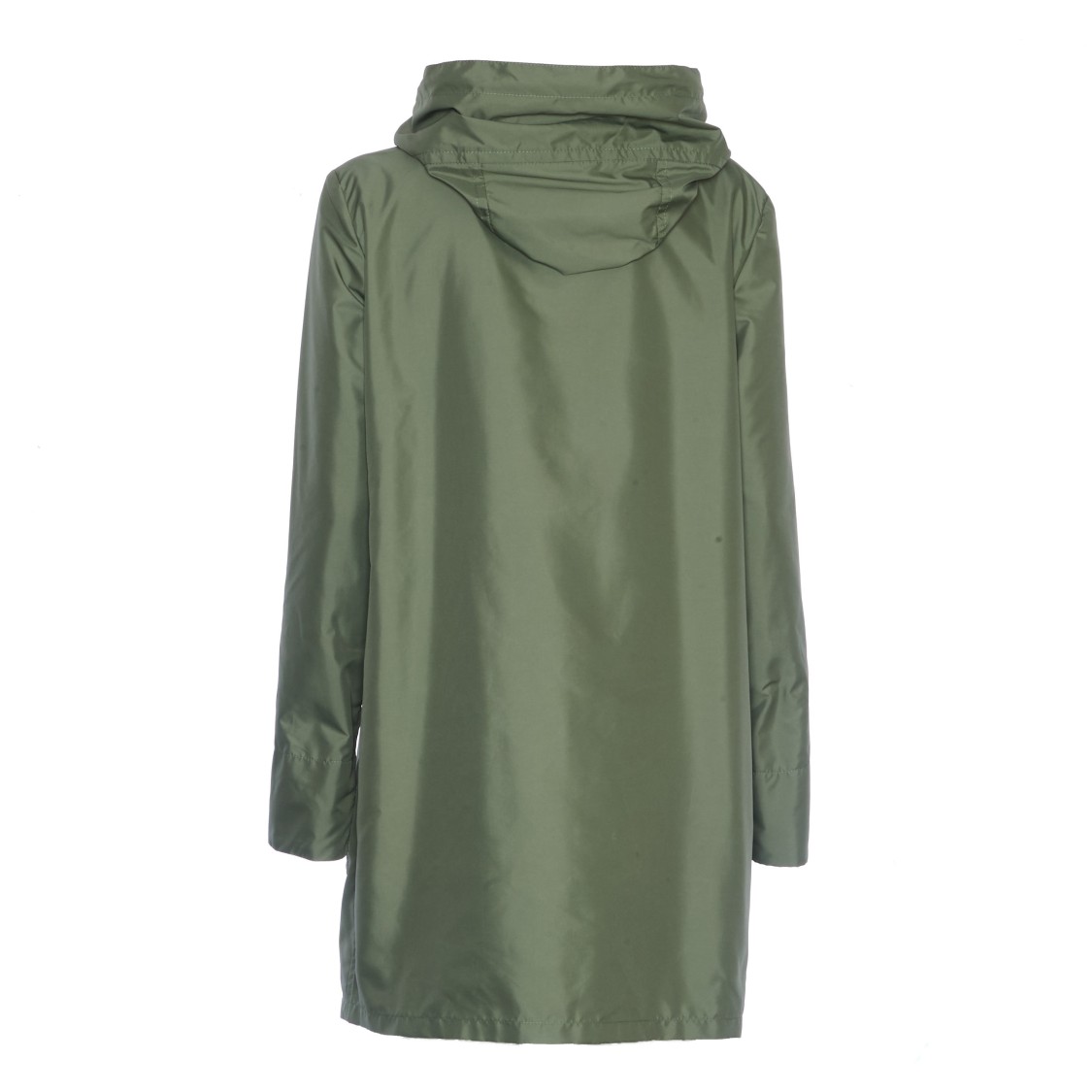 Fay Water-repellent Technical Poplin Parka With Concealed Snap Pockets