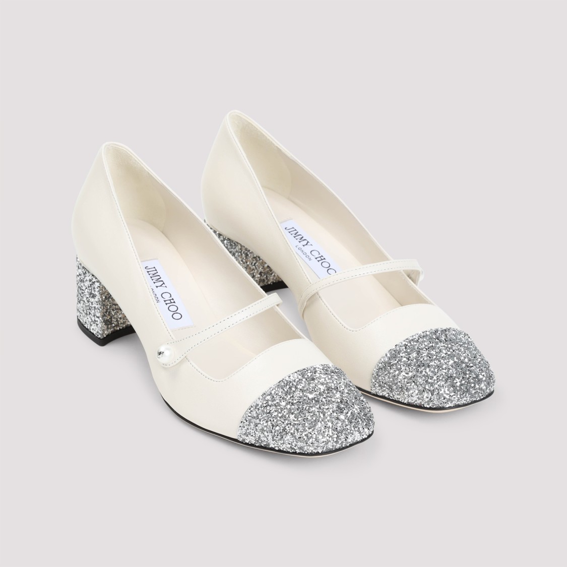 Jimmy Choo Heels In White