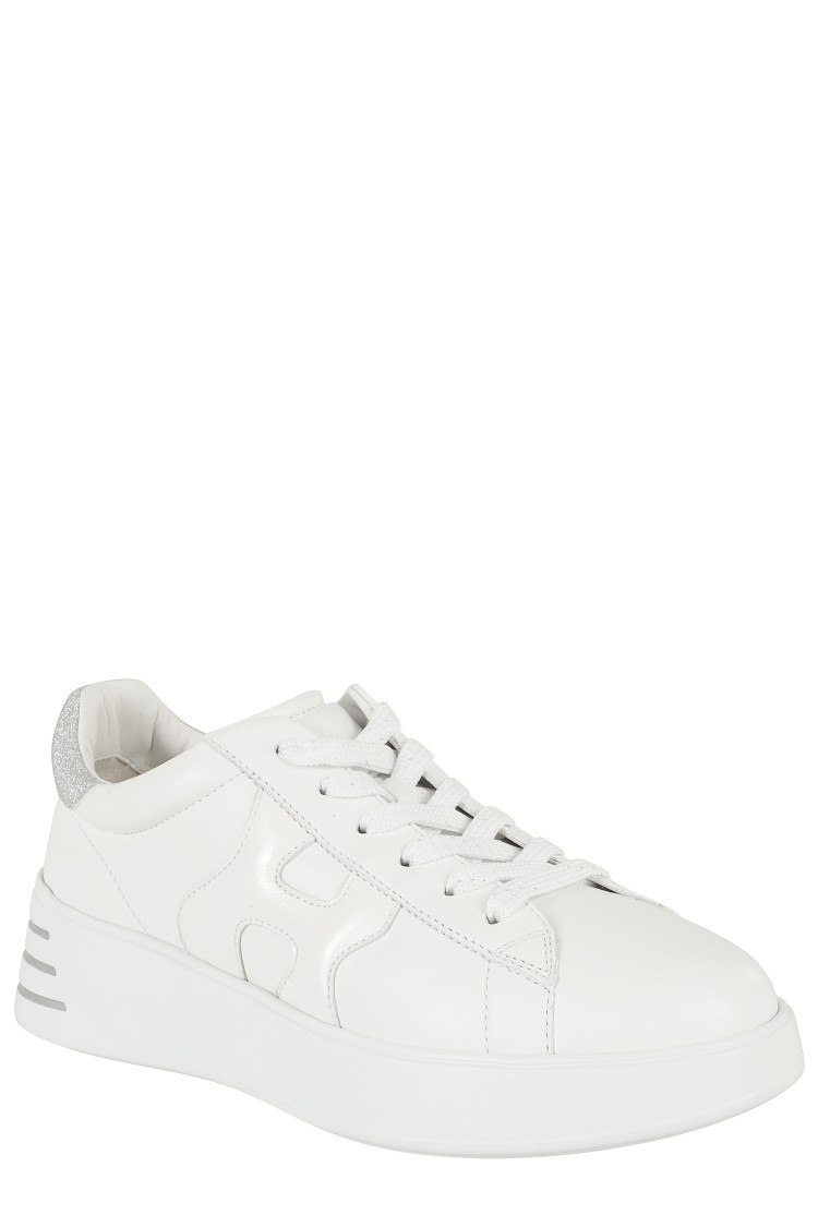 Shop Hogan Rebel H564 H. Sneakers In White