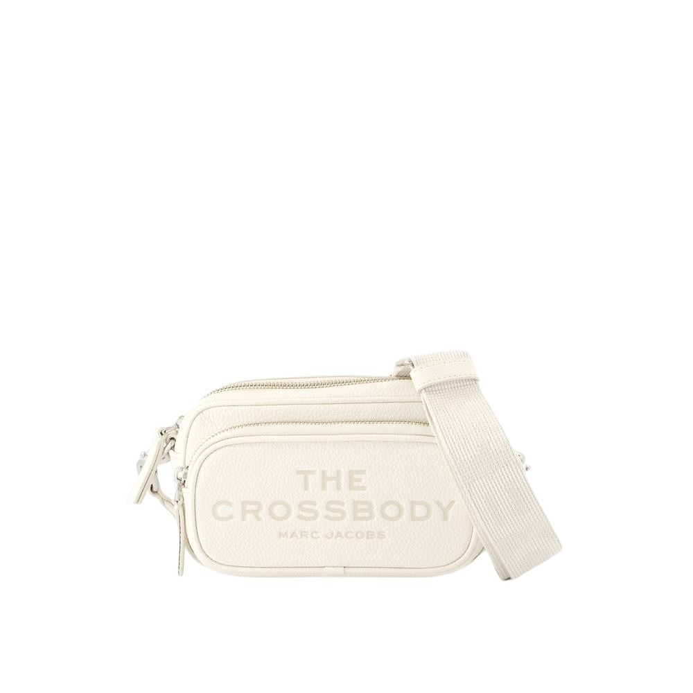 Marc Jacobs The Adjustable Textured Crossbody Bag In White
