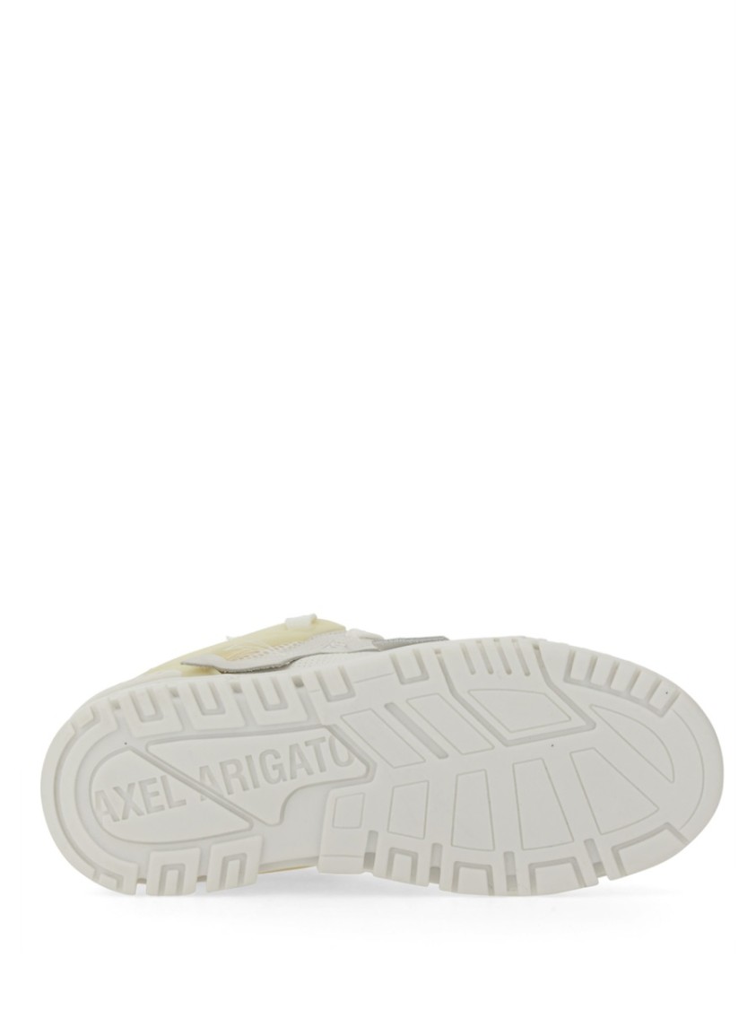 Axel Arigato Area Patchwork Low-top Sneakers In Grey
