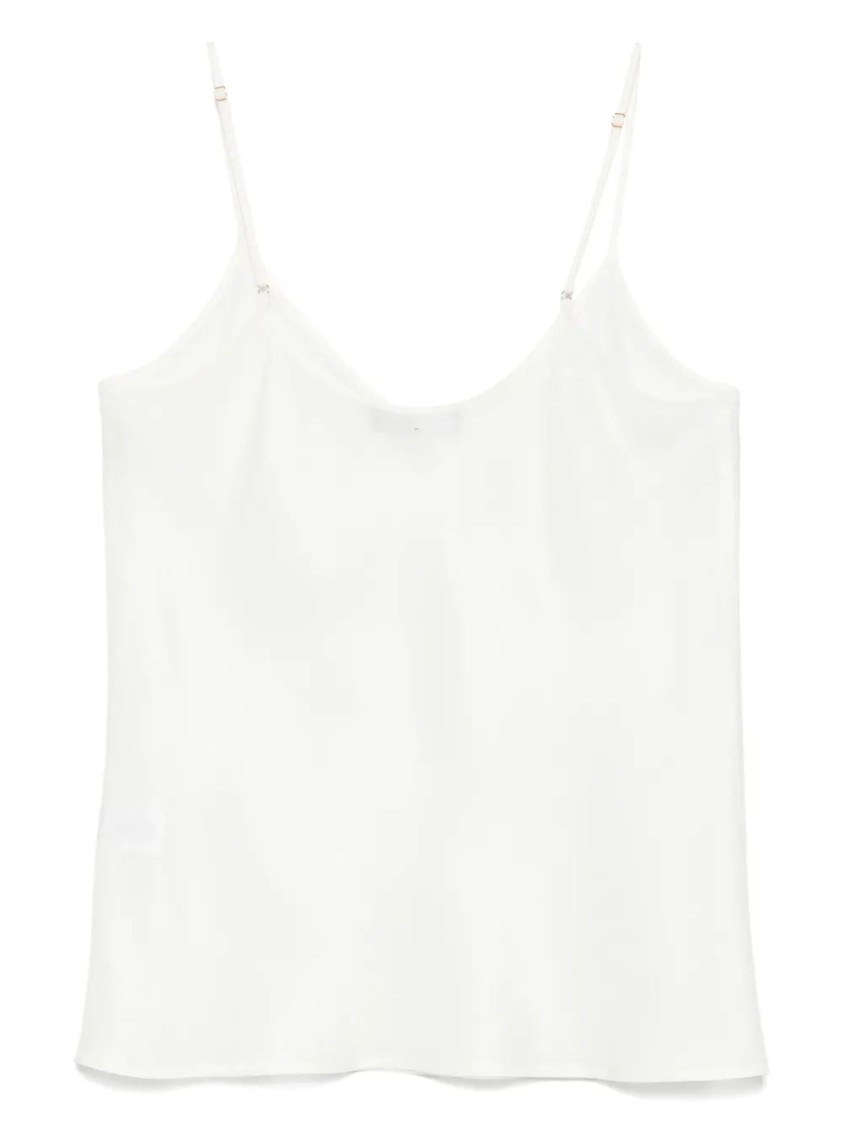 Lorena Antoniazzi Top In Satinoptik