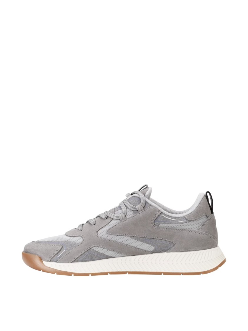 Hugo Boss Titanium Runner Sneakers In Gray
