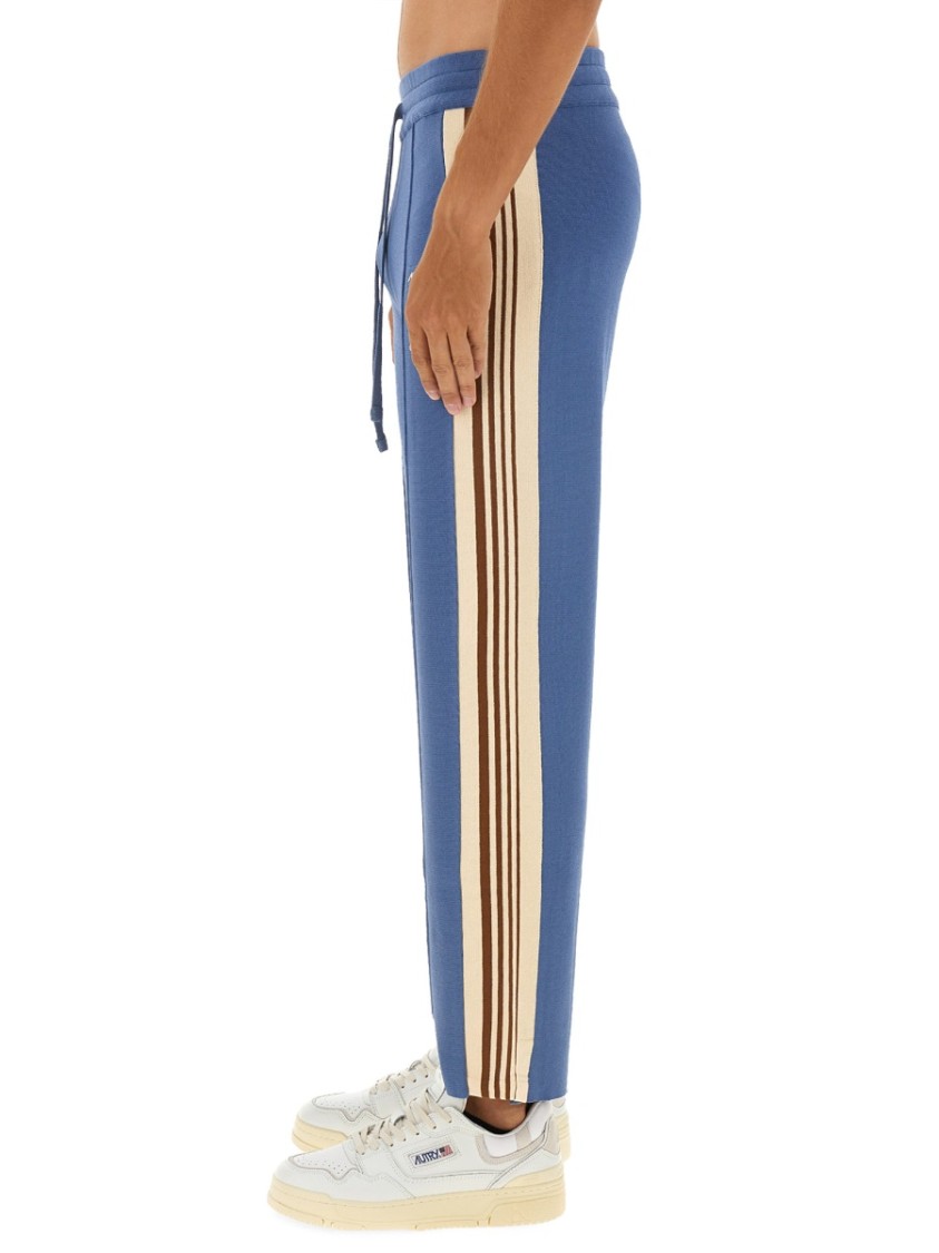 Shop Autry Relaxed Fit Jogging Pants With Side Stripes