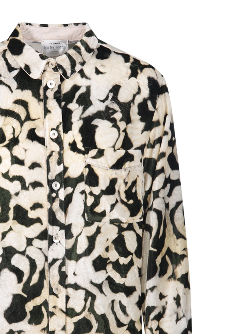 FORTE FORTE FORTE FORTE ROSE ALCHEMY PAJAMA SHIRT