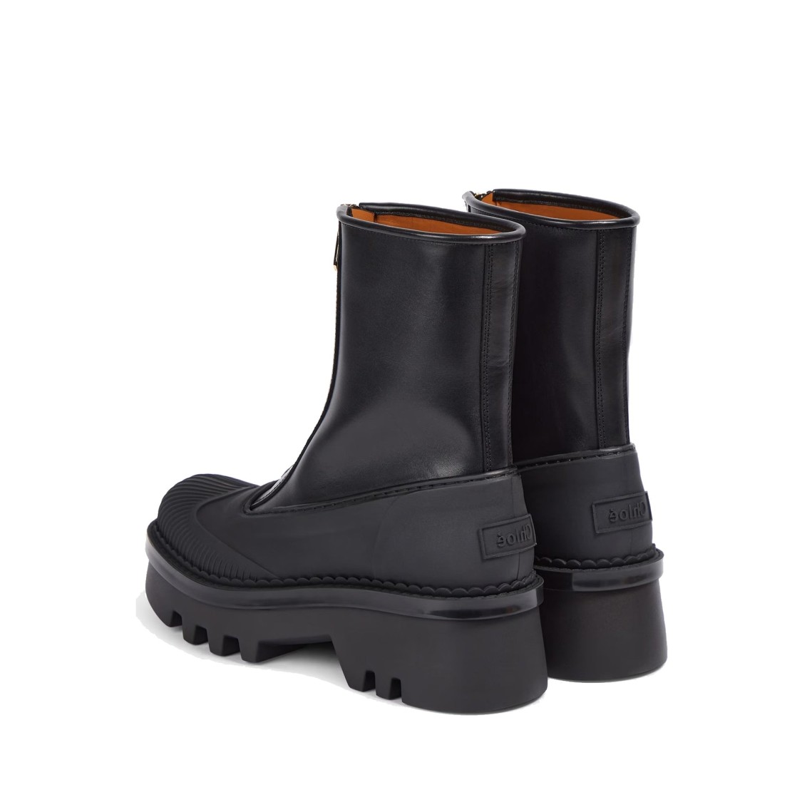 Chloé Chloe Raina Leather Boots Women In Black