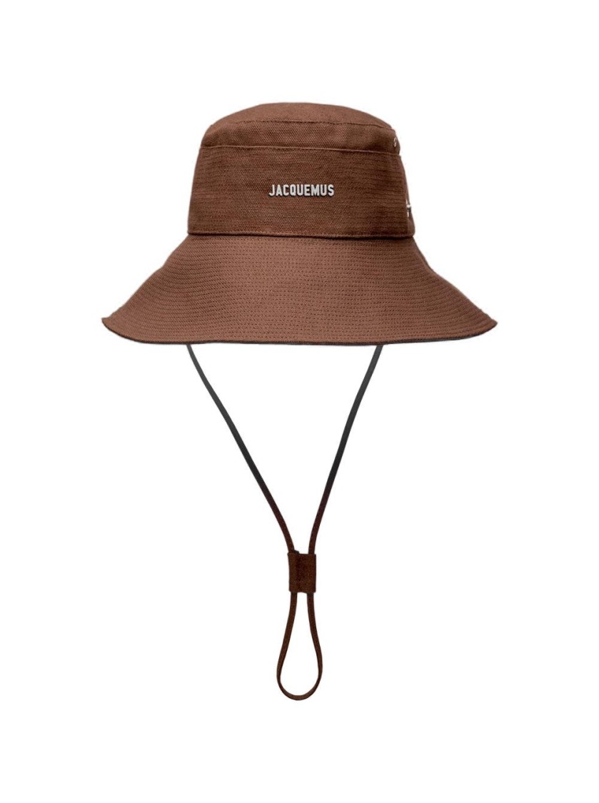 Jacquemus The De-nîmes Denim Bucket Hat Brown