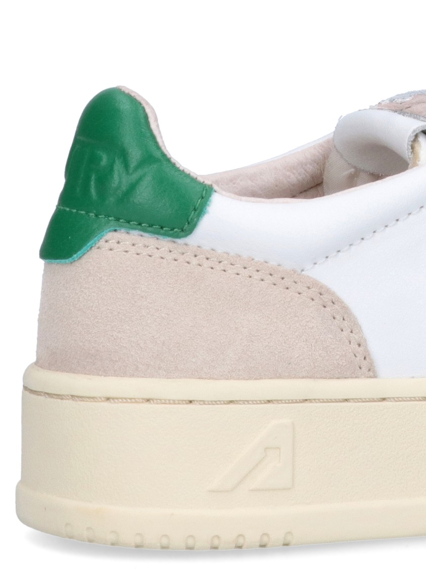 Autry Logo-patch Lace-up Sneakers In Multi