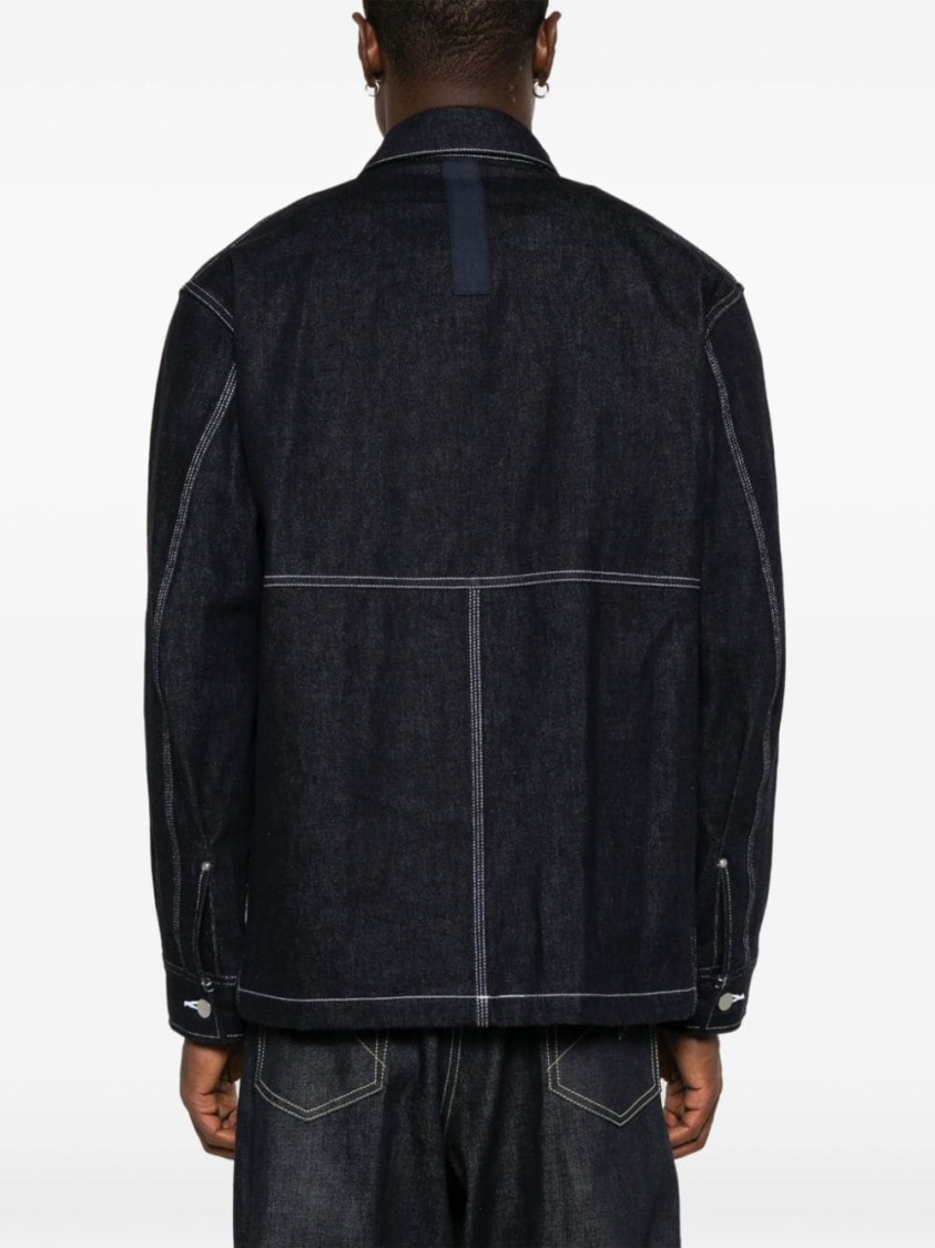 Junya Watanabe X New Balance Pockets Jacket In Blue
