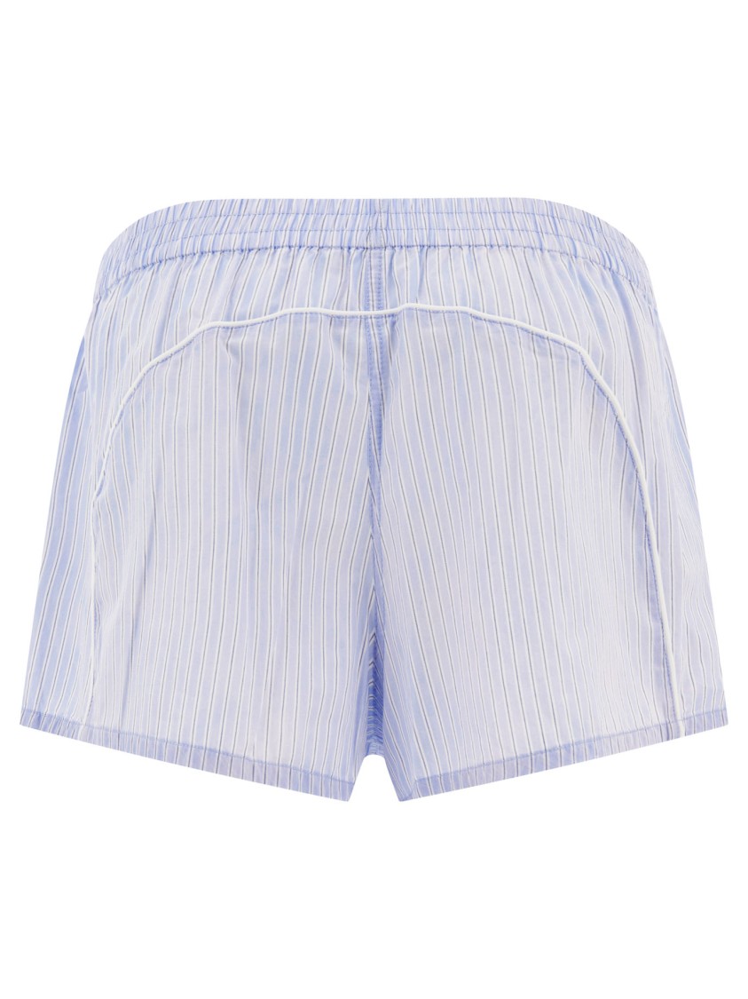 Alexander Wang Relaxed Fit Sport Shorts In White