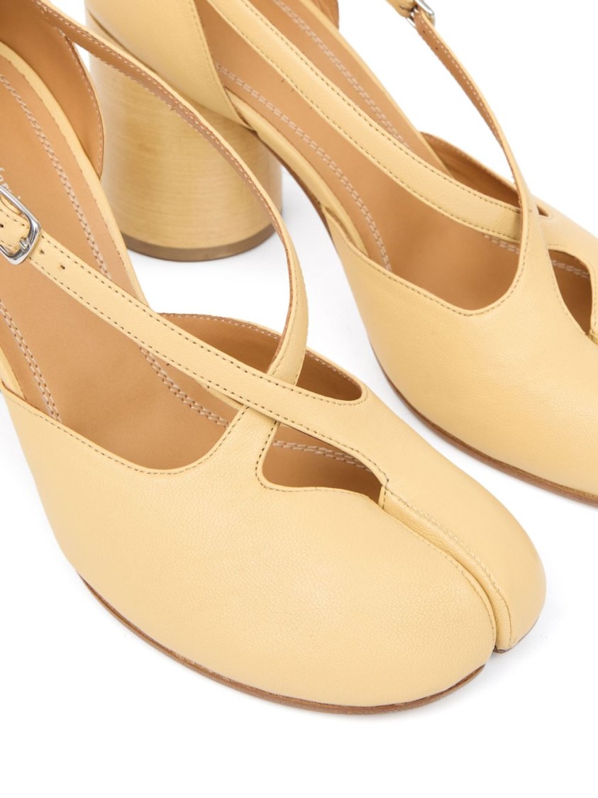 Maison Margiela Tabi Strappy Block-heel Pumps