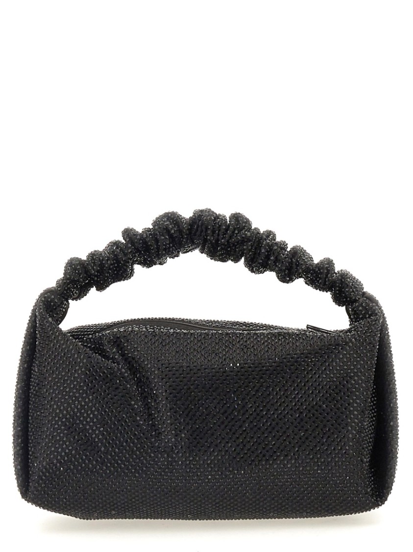 Alexander Wang Mini Scrunchie Bag In Black