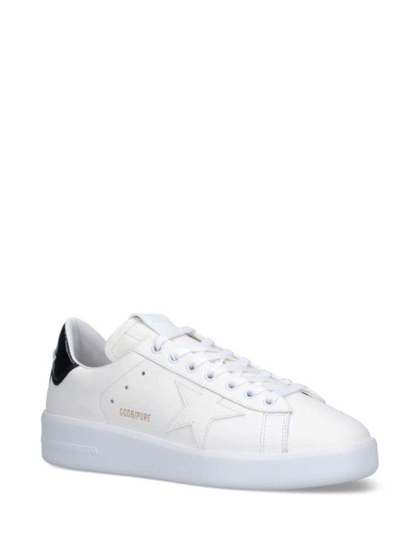 Golden Goose Premium White Leather Sneakers