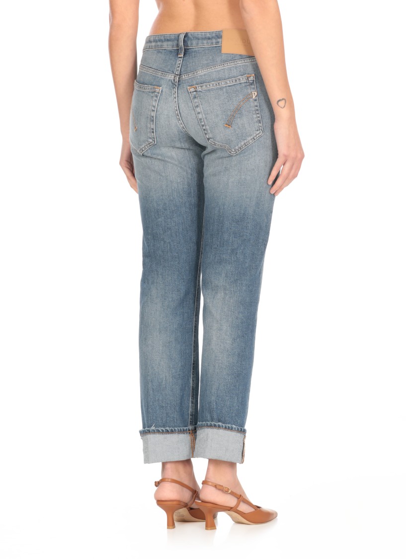 Shop Dondup Coco Jeans In Grey