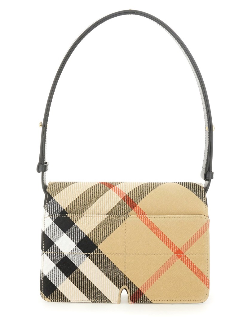 Burberry Snip Bag In Brown