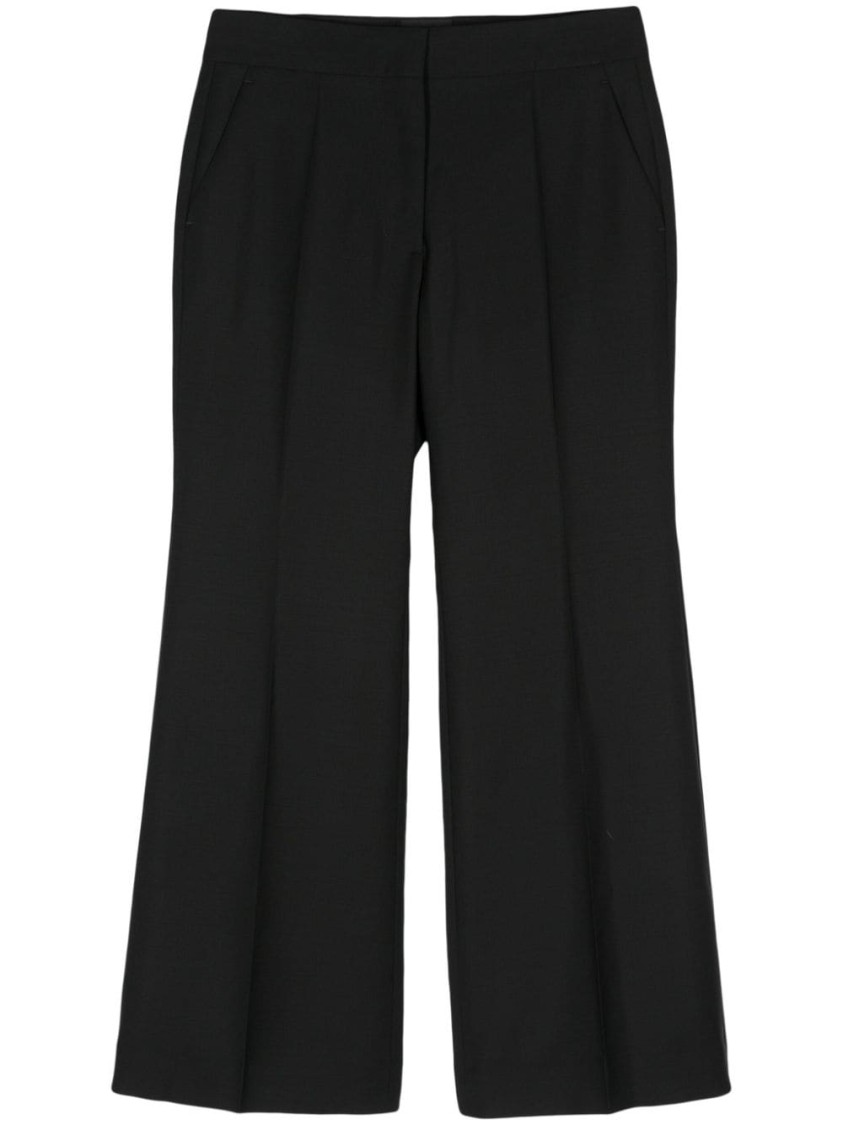 Givenchy Wide-leg Trousers With Tailored Fit In Black