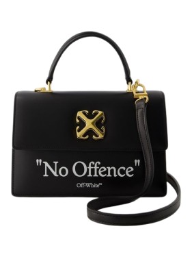 Off-White Burrow 24 Hobo Bag - Black/Clear - Leather