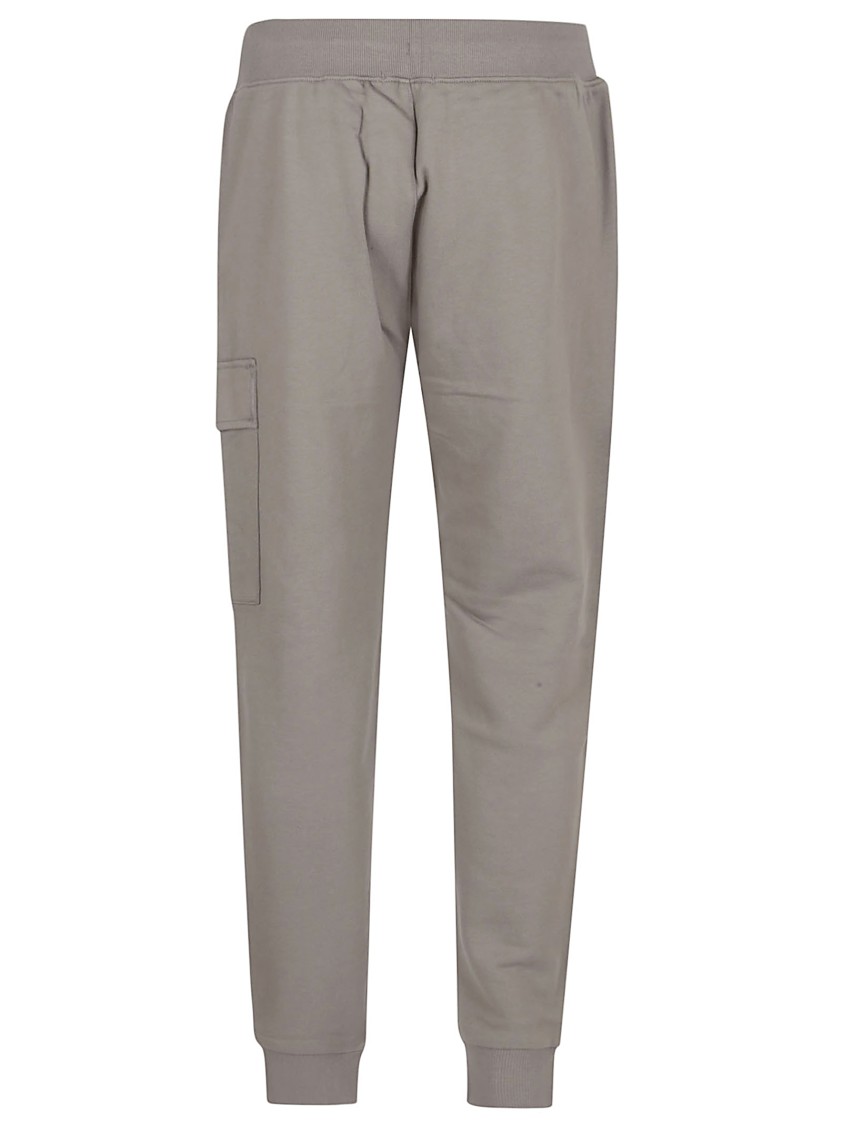 C.p. Company Sweatpants Cargo Pant In Diagonal Raised Fleece In Brown