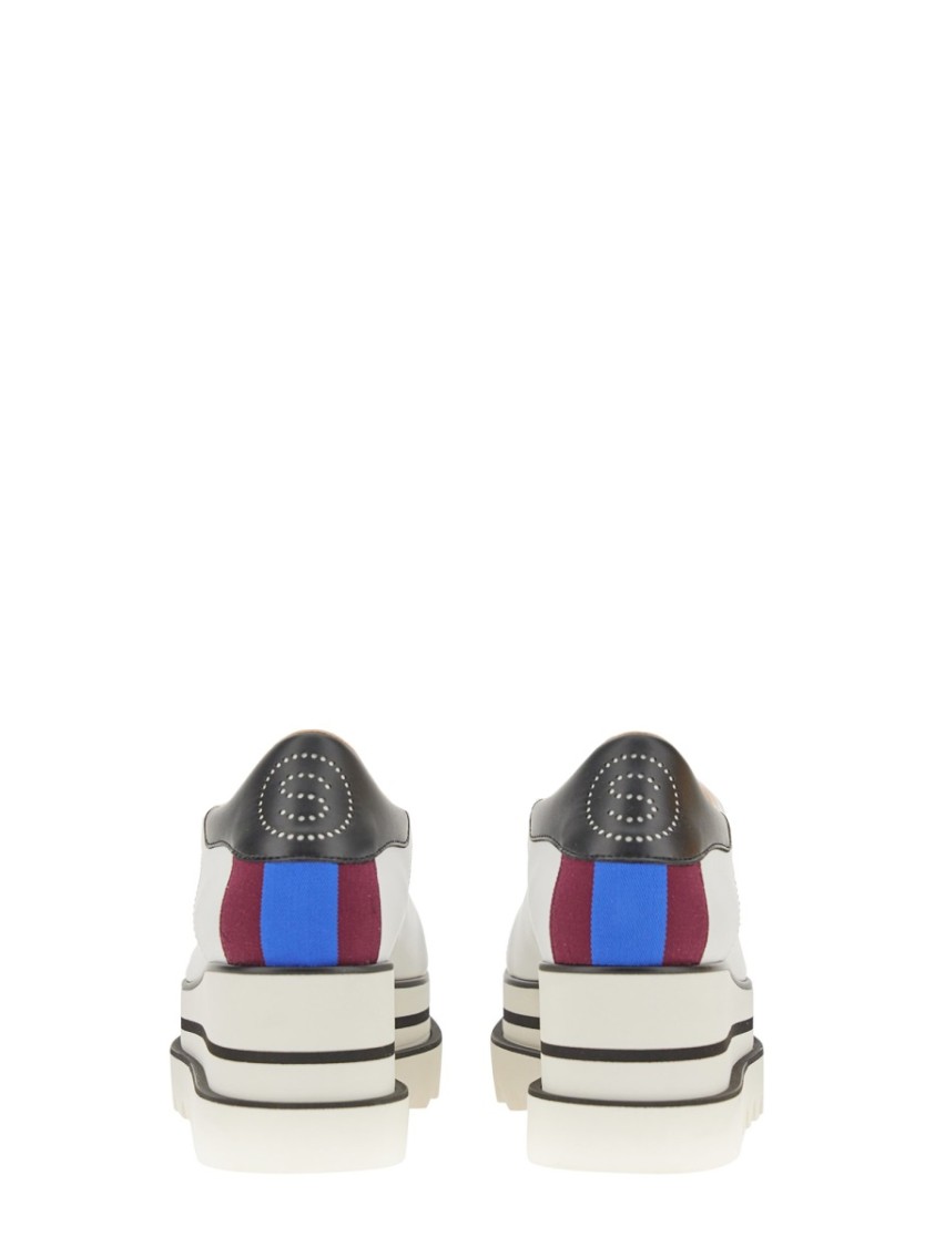 Stella Mccartney Sneakers Con Zeppa Elyse In White