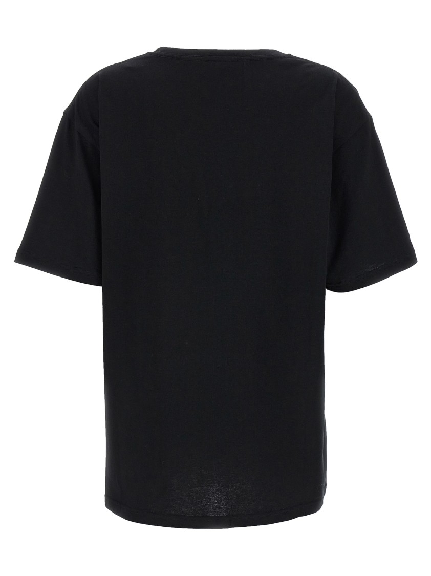 Valentino Garavani Cotton Jersey T-shirt In Black