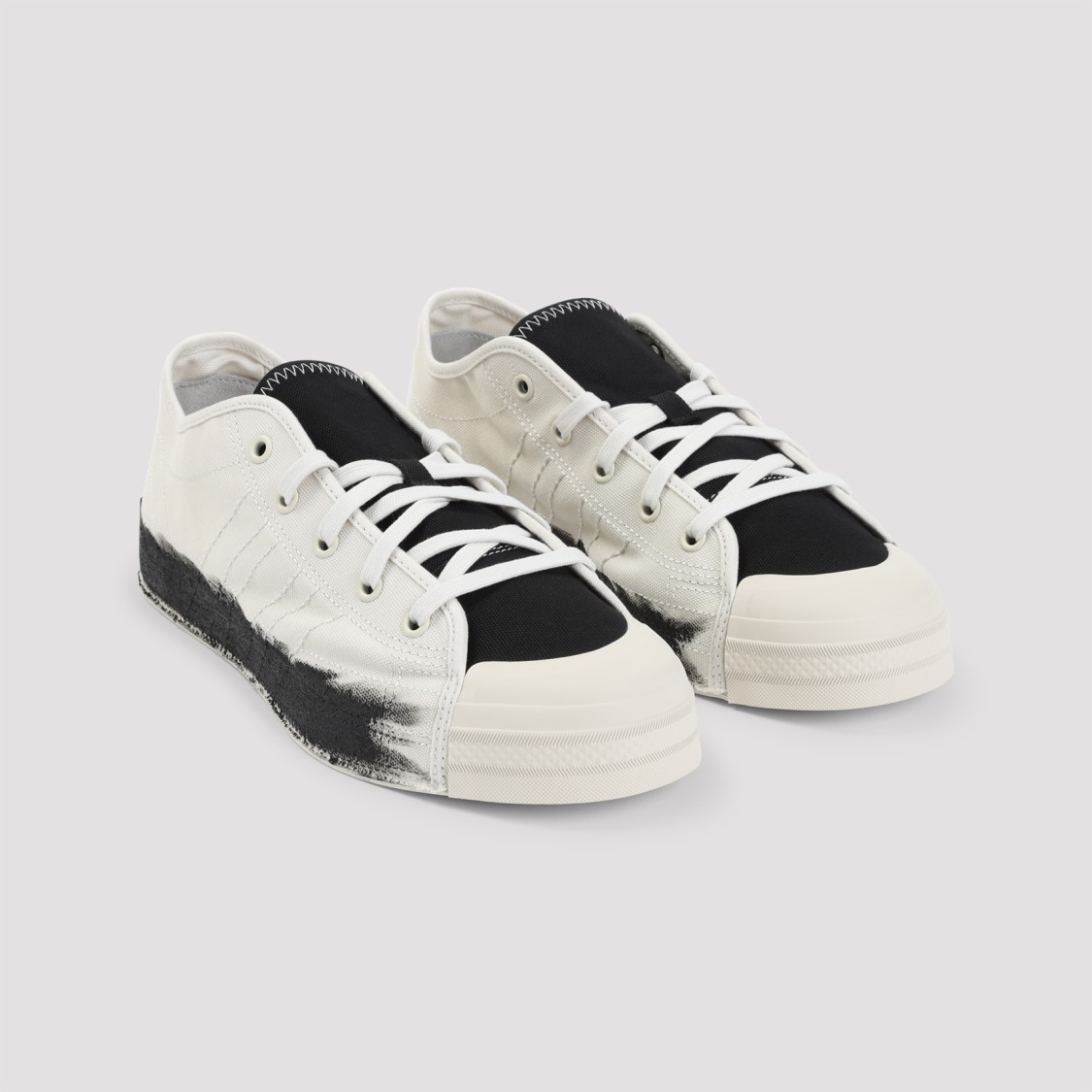 Shop Y-3 Nizza Lo Sneakers In White