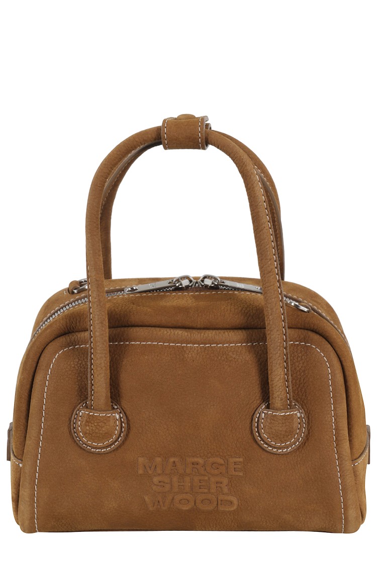MARGESHERWOOD MARGESHERWOOD MINI TOTE BAG IN SOFT NUBUCK LEATHER
