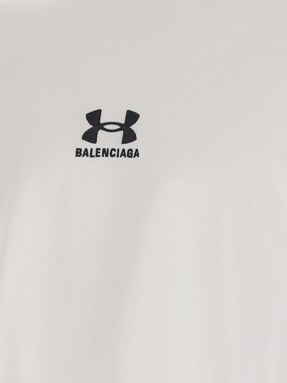 BALENCIAGA ヴィンテージ風 コットンジャージー Tシャツ ロゴ BALENCIAGA Vintage Effect Cotton Jersey T-shirt Balenciaga