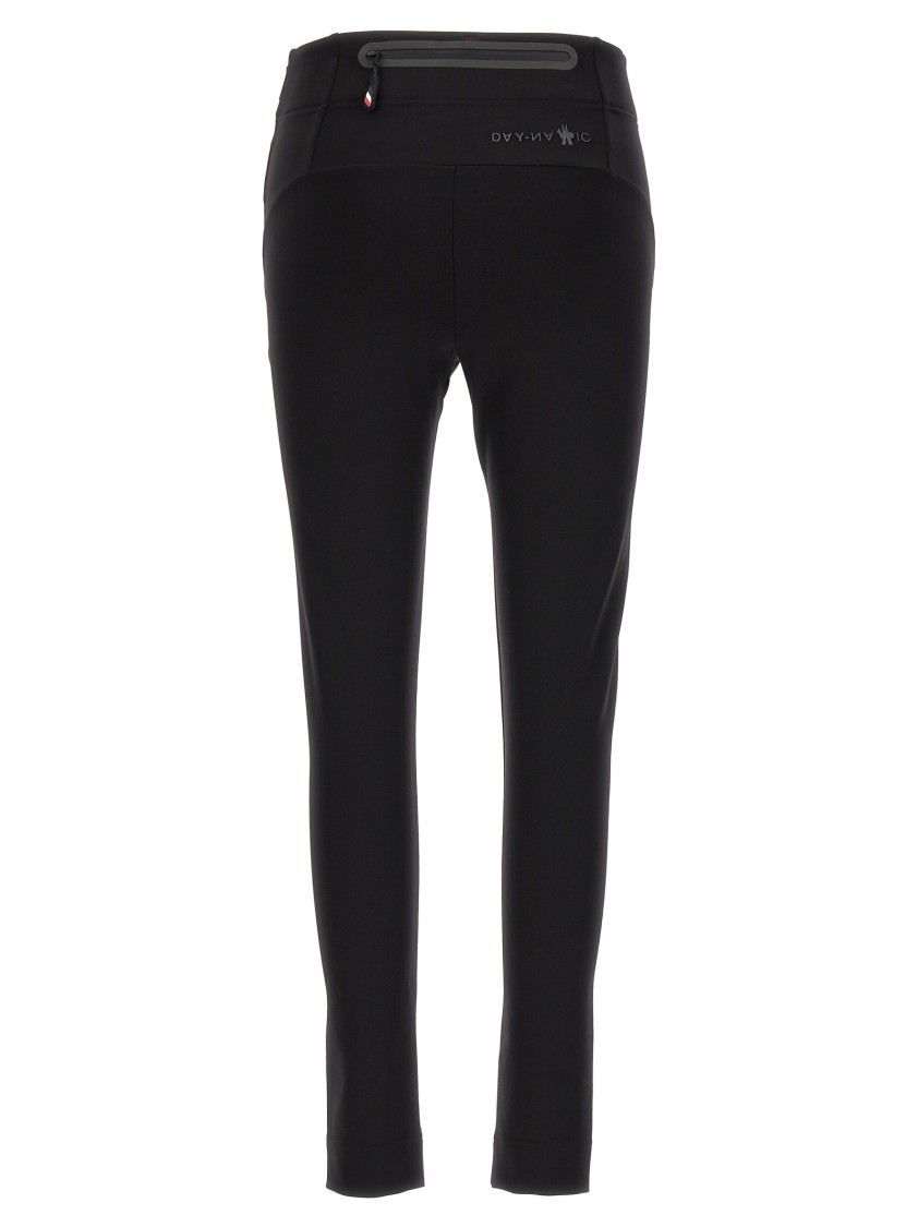 Moncler Grenoble High-rise Technical Jersey Leggings In Black